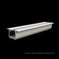 Espalhar 4wire 3phases Aluminium LED Perfil da faixa trilho de iluminação Rail LED Rail de iluminação LED